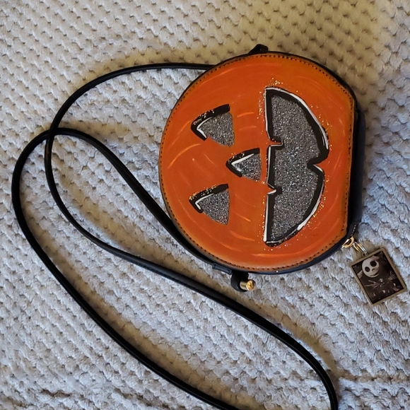 a new day Handbags - Handpainted pumpkin purse